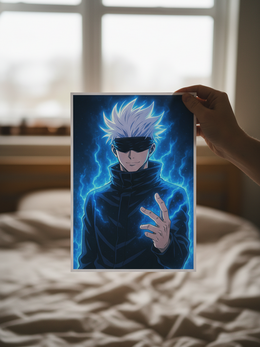 Gojo satoru wall poster