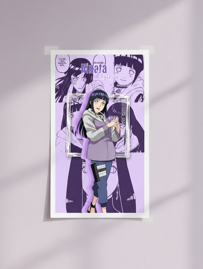 Hinata wall poster | naruto anime