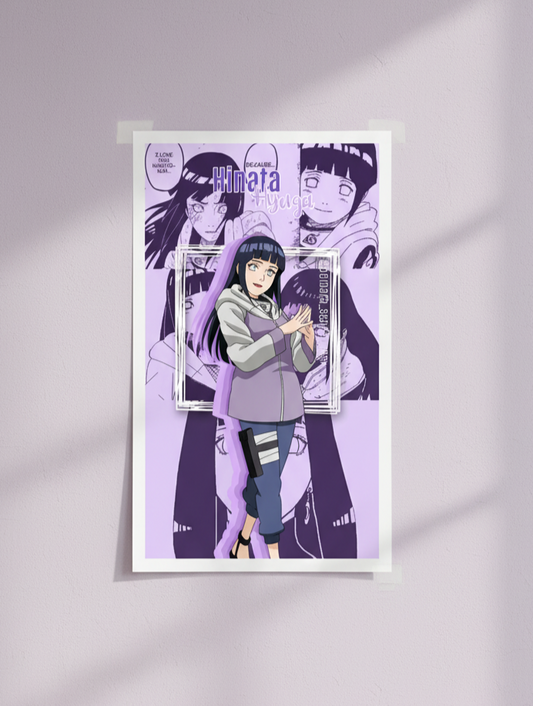 Hinata wall poster | naruto anime