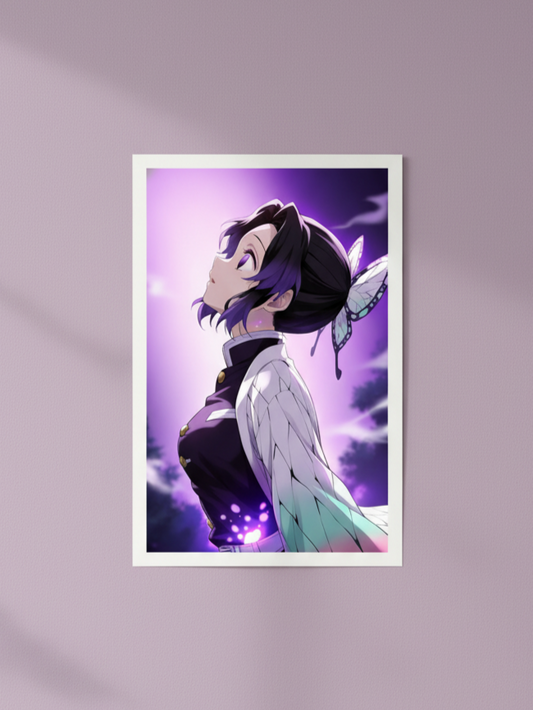 Shinobu Wall poster | Demon Slayer anime