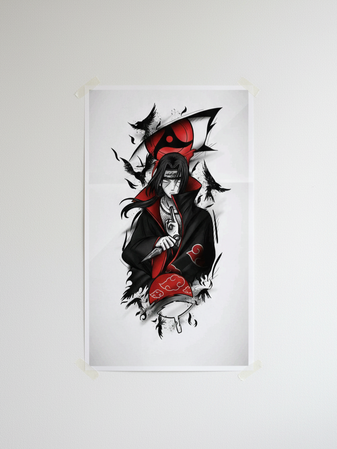 Itachi Uchiha wall poster | Naruto anime