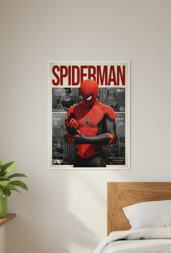 Spider Man wall poster