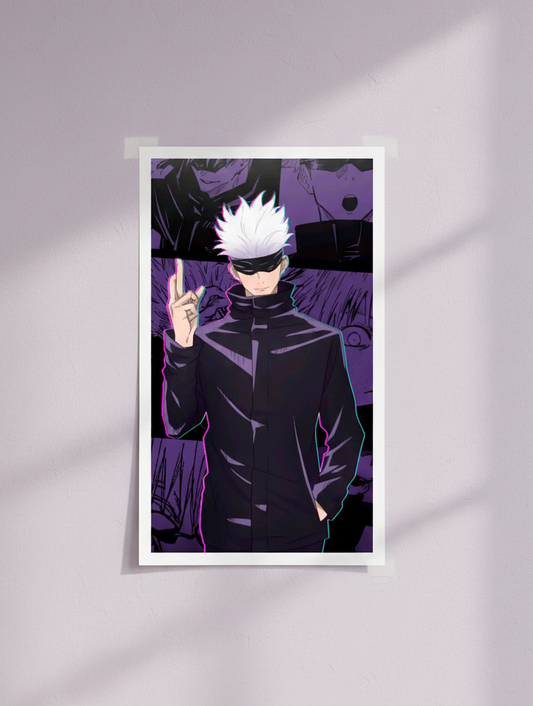 Satoru Gojo Wall poster